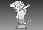Two-Axis ActiveLED® Mount With Handle for High Mast Tower and Marine Lights